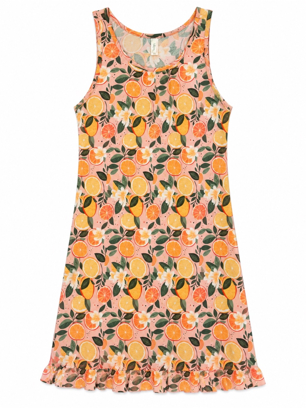 Flora pjs with oranges